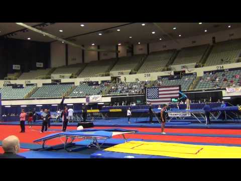 Sonia Shah - Double Mini - 2012 U.S. T&T Elite Championships - Senior Prelims