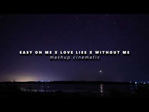 Easy On Me x Love Lies x Without Me [Mashup by Mrniceboy](Cinematic Video)