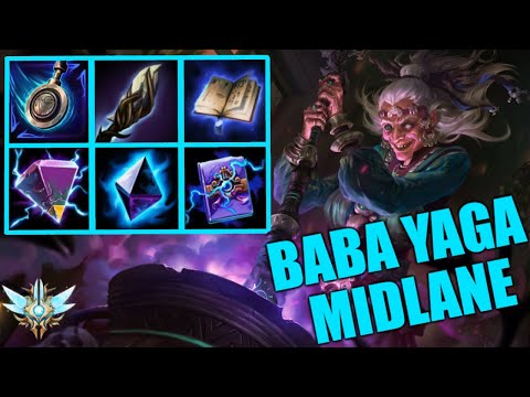 Double stacking for maximum power, Baba yaga Midlane - Smite Grandmasters Ranked