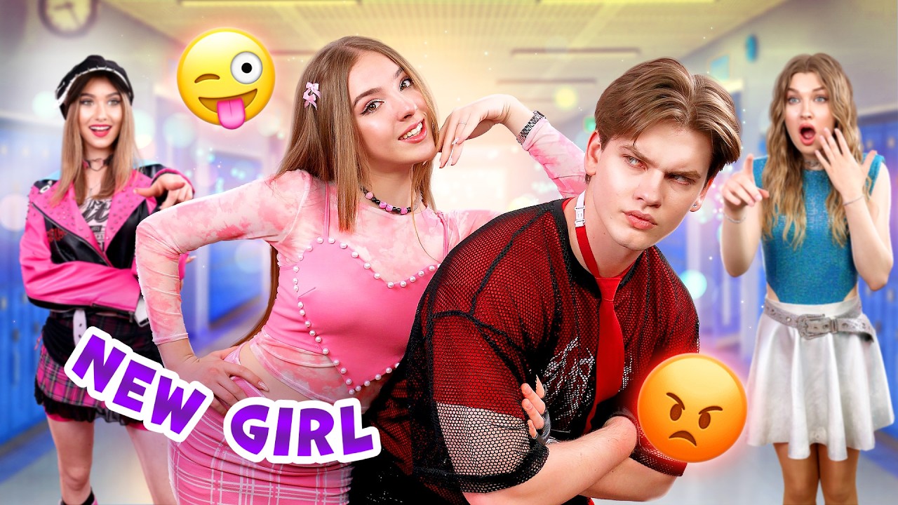 Aluna Nova em Escola Particular! O Valentão Mais Charmoso da Escola Se Apaixonou Por Mim