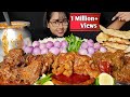 Eating Chicken Liver Curry Spicy Bihari Chicken Skin Curry Big Bites Asmr Eating Mukbang