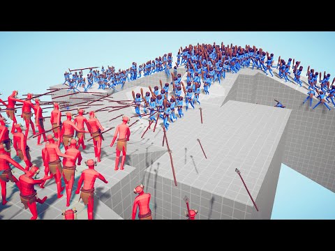 100x MELEE UNITS ⚔️ vs 🏹 100x RANGED UNITS TOURNAMENT / Totally Accurate Battle Simulator ( TABS )