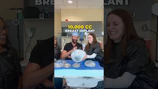 WORLD RECORD LARGEST BREAST IMPLANT! 10,000cc!!