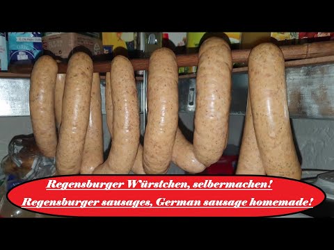 Regensburger Würstchen, selbstgemacht 😋