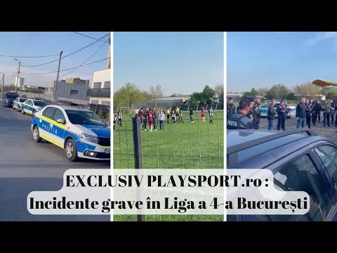 Incidente grave în Liga a 4-a București, la meciul Sportul - Rapid FNG: pumni, sânge, scene șocante