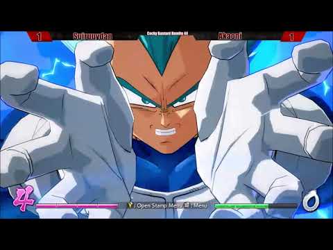 -DBFZ- Suiruuydan (Bluegeta/GTGoku/SSJGoku) Vs Akaoni (Bardock/Vegito/Yamcha) Kumite 44