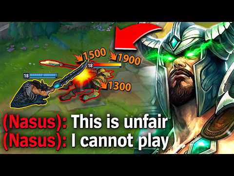 I CLAPPED NASUS SO BAD HE COULDN’T PLAY