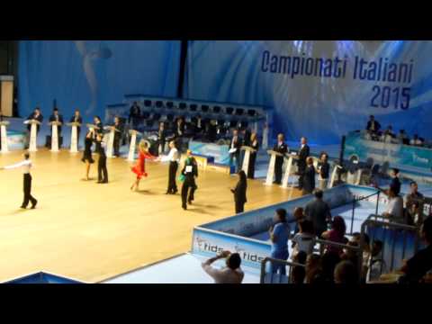 CAMPIONATO ITALIANO 2015 danza SPORTIVA FIDS  danze latine Alessia Pecchia Alessandro Guglietta