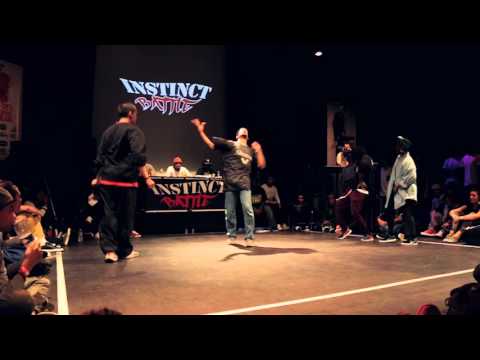 Instinct Battle 4 - Huitièmes de finale HipHop - Gonzy & Raza VS Foxsy & All'y