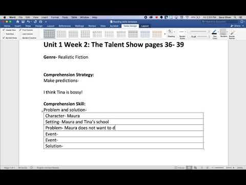 4th grade- The Talent Show