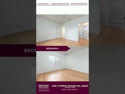 FOR SALE! 4881 Cypress Woods Dr , Apt  3309 Orlando, FL 32811