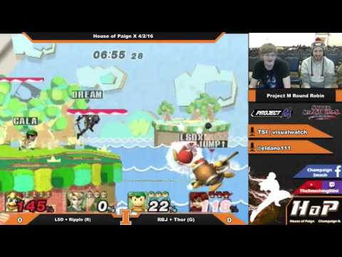 [House of Paign X] LSD + Ripple vs. RBJ + Thor PM Doubles