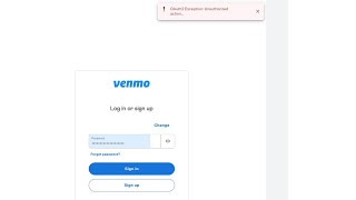 How To Fix Venmo Error Code Oauth2 exception