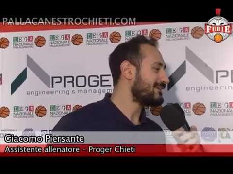 23^ giornata serie A2 silver Proger Chieti - Europromotion Legnano, Giacomo Piersante