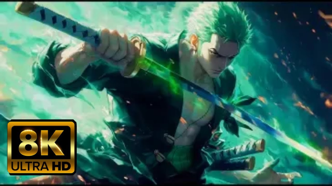 8K ZORO LIVE WALLPAPER DOWNLOAD | FOR DESKTOP | ONEPIECE
