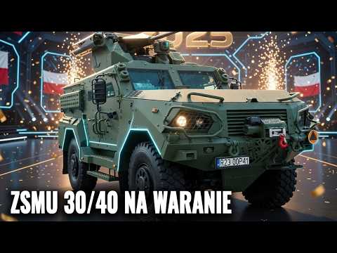 Lekka wieża ZSMU 30/40 na Waranie – mobilny zabójca dronów od HSW | PODCAST