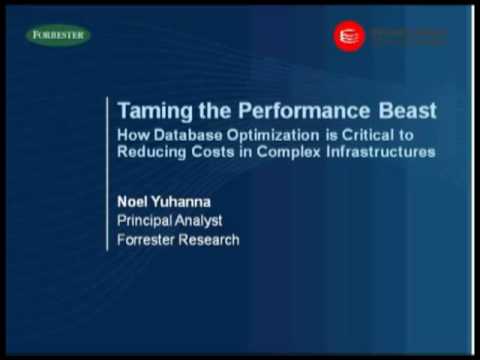 Database Optimization Webinar With Forrester Research