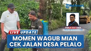 Merakyat! Wagub Mian Canda Tawa dengan Petani Kopi Rejang Lebong Saat Cek Jalan Desa Pelalo