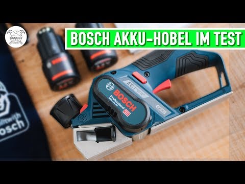 Wirklich so geil? Bosch GHO 12V-20 Akku-Hobel im Test | Jonas Winkler