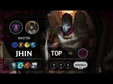 Jhin Top vs Ornn - EUW Master Patch 11.24b