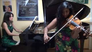 violino + tastiera/organo/pianoforte video preview