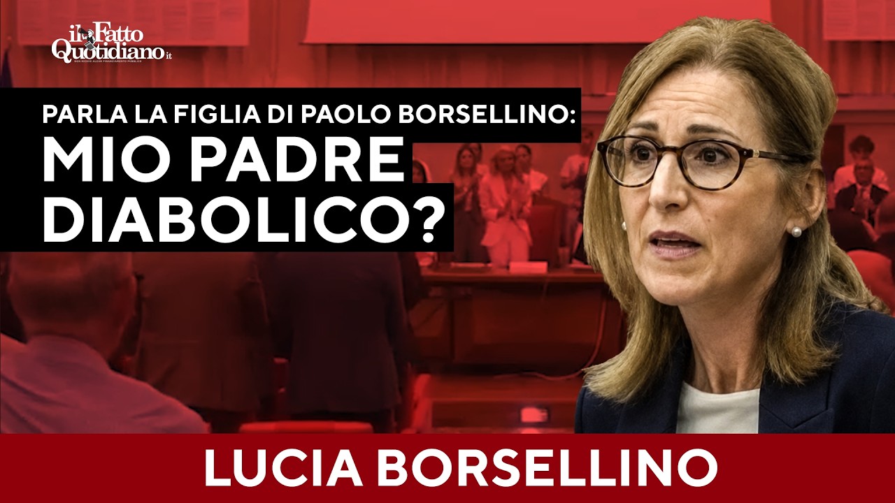 Borsellino: “Mio padre 'diabolico'? Significa che poteva contrastare anche il diavolo”