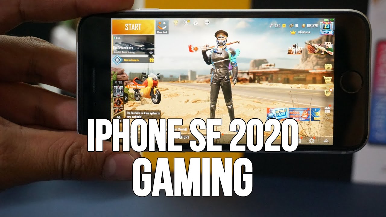 iPhone SE 2020 Gaming Review, PUBG Mobile Smooth Extreme 30 mins battery drain and heating