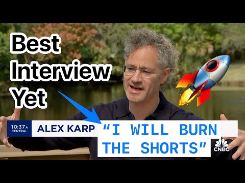 ALEX KARP PROMISES TO BANKRUPT SHORT SELLERS!