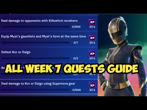 Fortnite Complete All WEEK 7 Quests - How to EASILY Complete WEEK 7 Challenges in Chapter 6 Season 3
