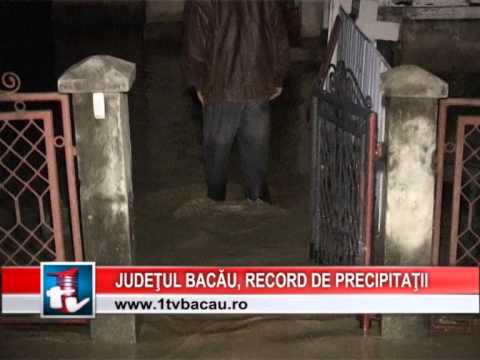 Judeţul Bacău, record de precipitaţii - www.1tvbacau.ro