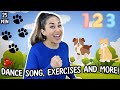 Head Shoulders Knees & Toes and More All in Spanish with Miss Nenna the Engineer | Spanish For Minis