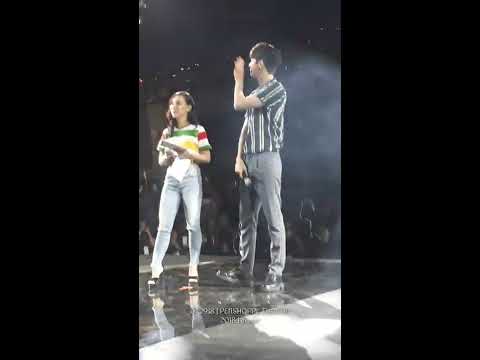 072918 PENSHOPPE FANCON 2018 in Manila - SANDARA and NAM JOOHYUK's ENTRANCE