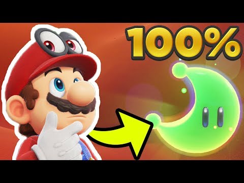 Super Mario Odyssey - Sand Kingdom ALL 89 POWER MOON LOCATIONS! [100% Guide]