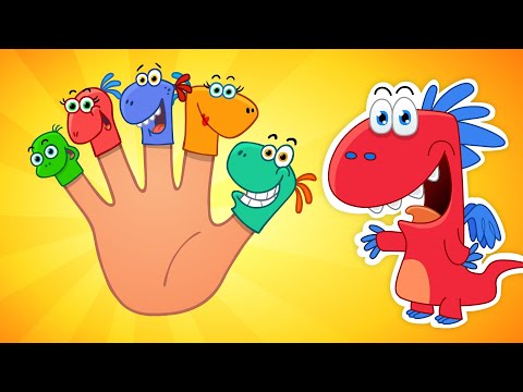 Rodzina Paluszków - Dinozaury | Piosenki dla Dzieci Smoka Edzia - N