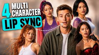 This AI Tool Lip-Syncs 4 Characters in One Video (Nobody's Talking About This)