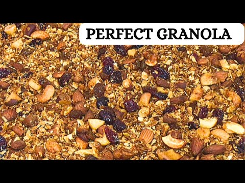 EASY HOMEMADE GRANOLA! BETTER THAN STORE BOUGHT