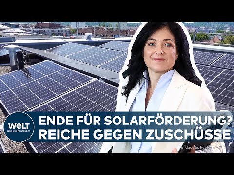 ENERGIEWENDE-STREIT: Reiche will Zuschüsse für neue Photovoltaikanlagen abschaffen