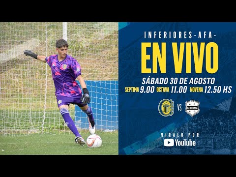 Juveniles AFA 2025 | Rosario Central vs Deportivo Riestra | 7ma-8va-9na División