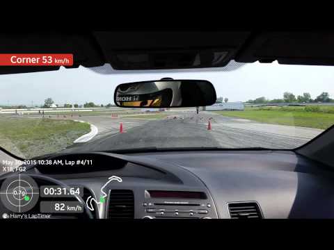 CADL Autocross #1 2015, Sanair - Civic Si