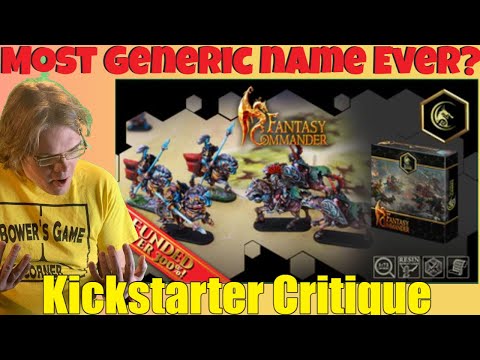 Fantasy Commander - Kickstarter Critique Review