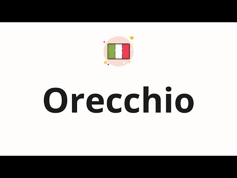 How to pronounce Orecchio