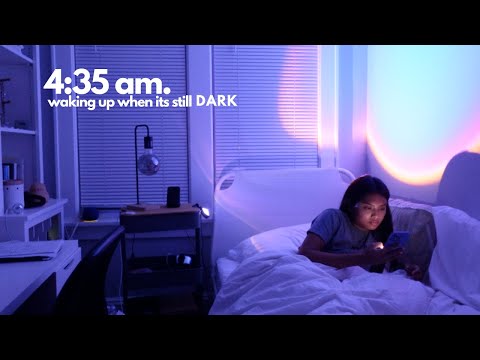 4:35 AM clinical morning routine (nursing student)