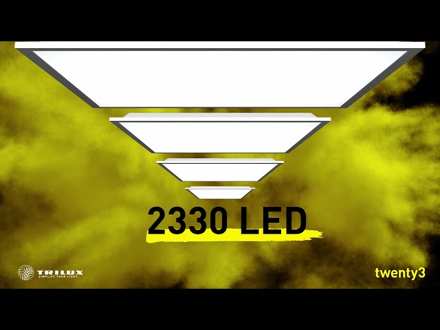 twenty3 Uppoasennusvalaisin g3 600 ip40 3600lm 4k mp dali