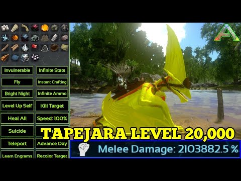 Ark mobile ||TAMING TAPEJARA LEVEL 20,000