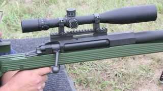 50 caliber rifle penetration test. Part 1  AR 50 Armalite