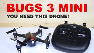 You Need This Drone! MJX BUGS 3 MINI - REVIEW & DEMO