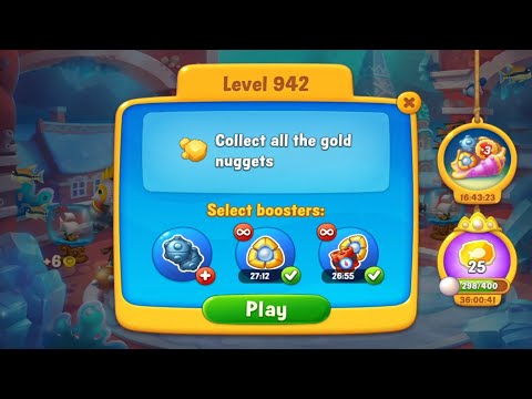 Fishdom Get FREE Bomb & FREE Dynamite, Win Strikes from Level 931 - 952