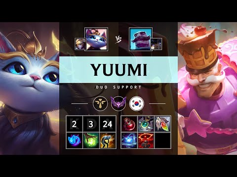 Yuumi Support vs Braum - KR Master Patch 25.13
