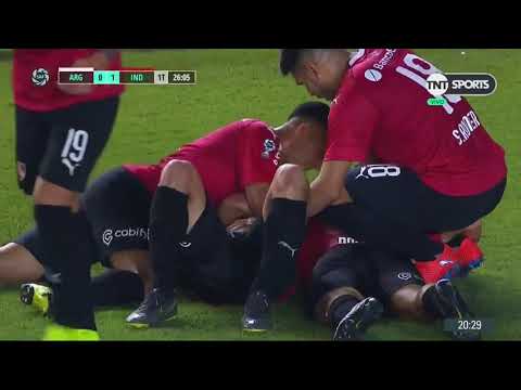 Gol de Perez - Argentinos Jrs 0 Independiente 1 - Copa de la Superliga 2019 (16vos de Final - Ida)