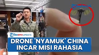 China Luncurkan Drone Mikro Mirip Nyamuk untuk Misi Intelijen di Medan Perang, Nyaris Tak Terlihat